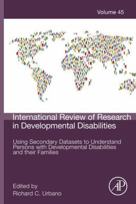 Using secondary datasets to understand persons with developmental disabilites and their families