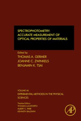 Spectrophotometry : accurate measurement of optical properties of materials