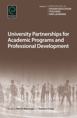 University partnerships for academic programs and professional development