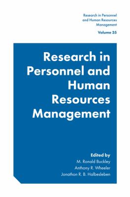 Research in personnel and human resources management