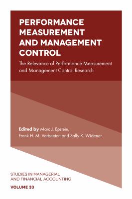 Performance measurement and management control : the relevance of performance measurement and management control research