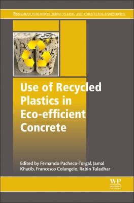 Use of recycled plastics in eco-efficient concrete