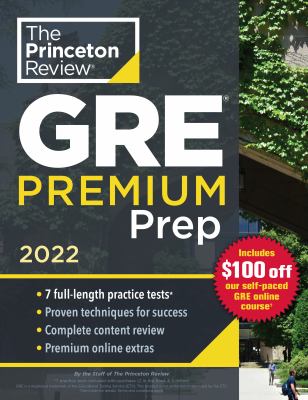 GRE premium prep 2022