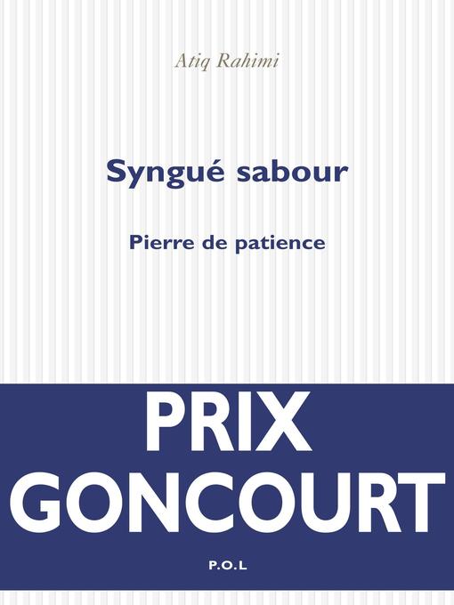 Syngué sabour : Pierre de patience