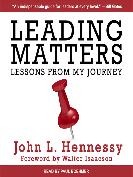 Leading Matters : Lessons from My Journey