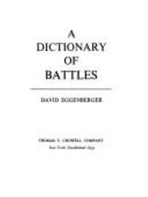 A dictionary of battles