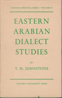 Eastern Arabian dialect studies,