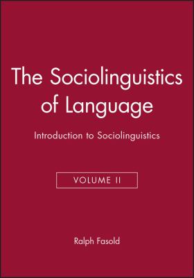 The sociolinguistics of society