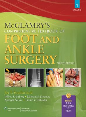 McGlamry's comprehensive textbook of foot and ankle surgery.