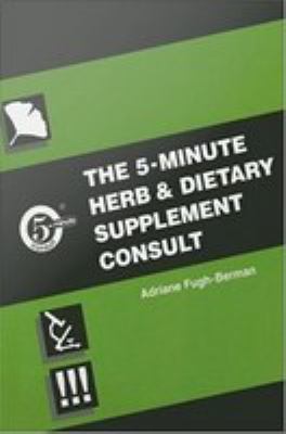 The 5-minute herb and dietary supplement consult