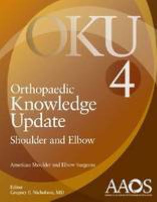 Orthopaedic knowledge update. Shoulder and elbow 4 /