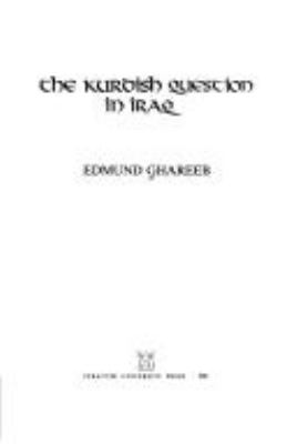 The Kurdish question in Iraq