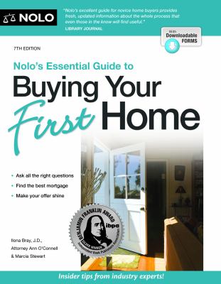 Nolo's essential guide to buying your first home