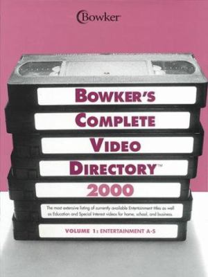 Bowker's complete video directory 2000.