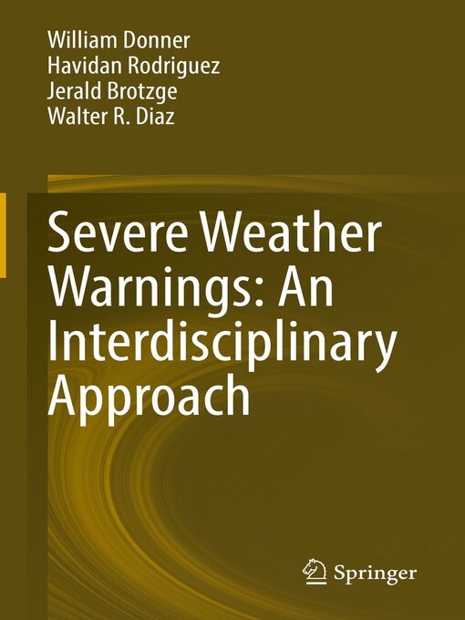 Severe Weather Warnings : An Interdisciplinary Approach