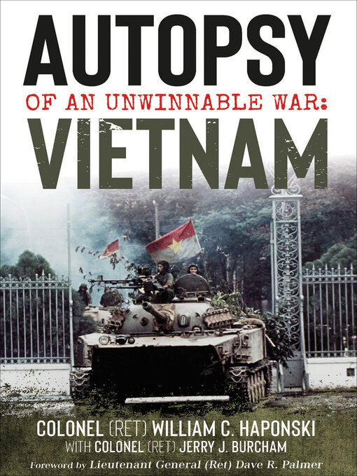 Autopsy of an Unwinnable War : Vietnam