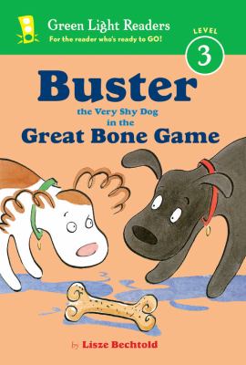 Buster the very shy dog in the great bone game