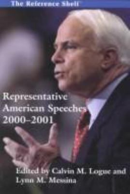 Representative American speeches, 2000-2001
