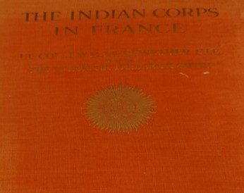 The Indian Corps in France