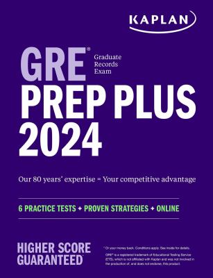 GRE prep plus 2024.