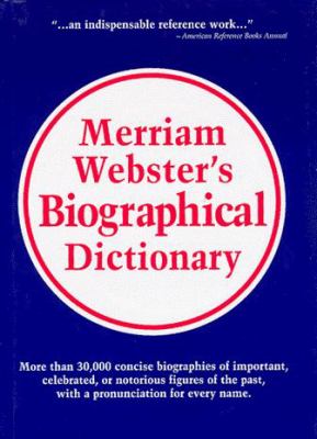 Merriam-Webster's biographical dictionary.