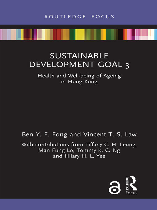 Sustainable Development Goal 3 : Health and Well-being of Ageing in Hong Kong