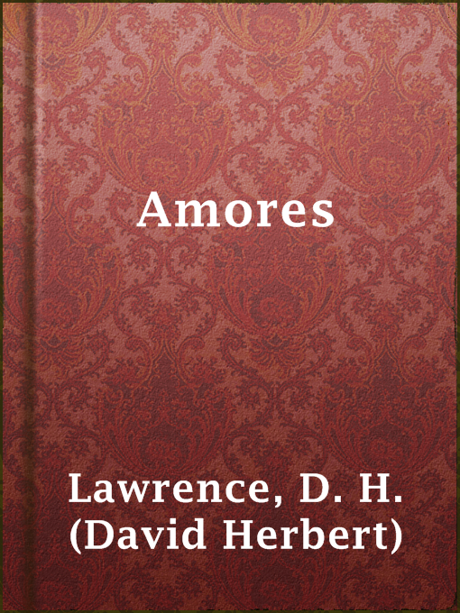 Amores : Poems