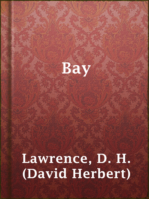 Bay : A Book of Poems