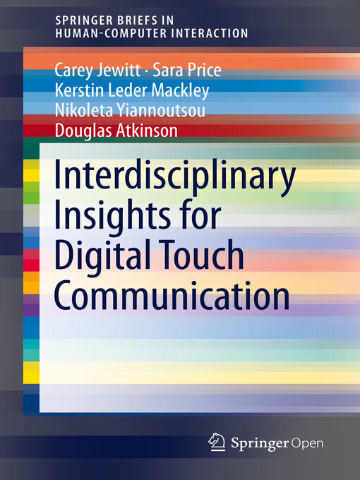 Interdisciplinary Insights for Digital Touch Communication