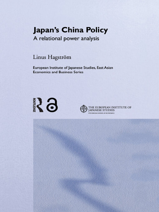 Japan's China Policy : A Relational Power Analysis