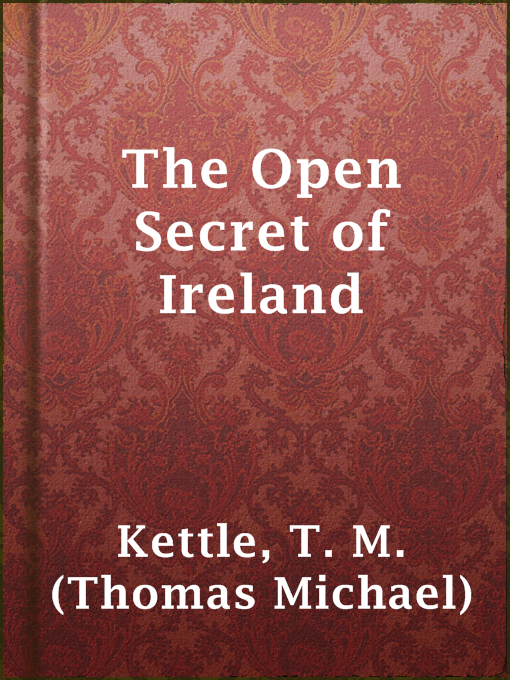 The Open Secret of Ireland