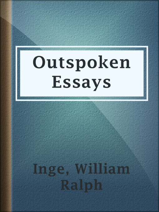 Outspoken Essays