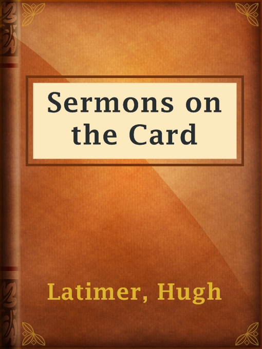 Sermons on the Card