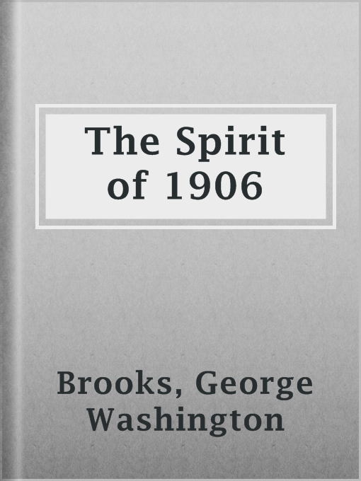 The Spirit of 1906