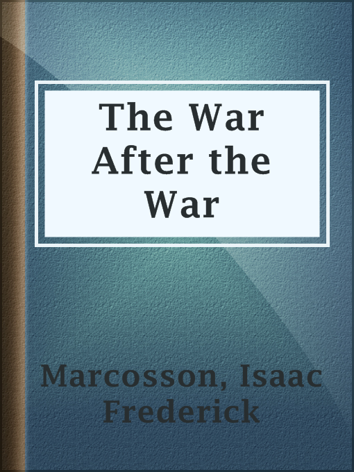 The War After the War