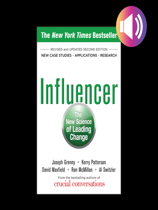 Influencer : The New Science of Leading Change