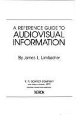 A reference guide to audiovisual information,