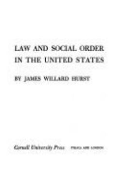Law and social order in the United States