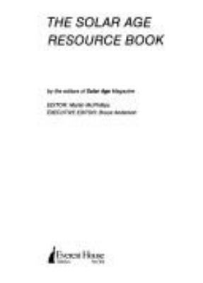 The Solar age resource book