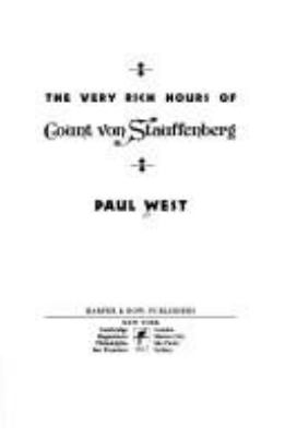 The very rich hours of Count von Stauffenberg