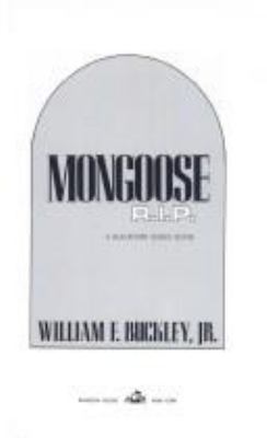 Mongoose, R.I.P. : a Blackford Oakes novel