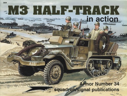 M3 half-track in action