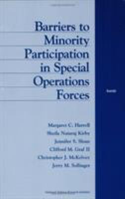 Barriers to minority participation in special operations forces