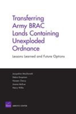 Transferring Army BRAC lands containing unexploded ordnance : lessons learned and future options