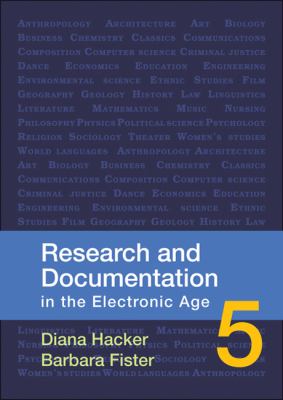 Research and documentation in the electronic age