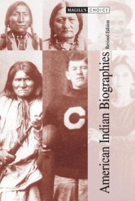 American Indian biographies