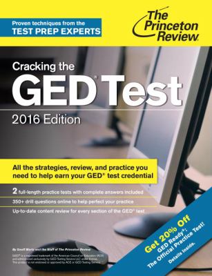 Cracking the GED test 2016