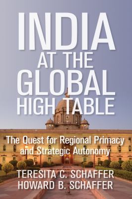 India at the global high table : the quest for regional primacy and strategic autonomy