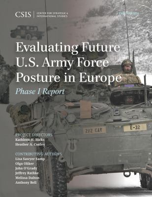 Evaluating future U.S. Army force posture in Europe : phase I report