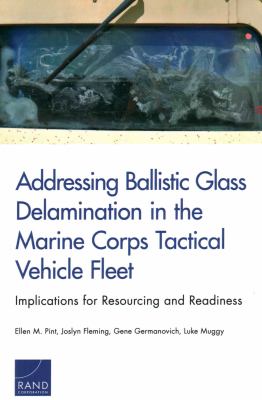 Addressing ballistic glass delamination in the Marine Corps tactical vehichle fleet : implications for resourcing and readiness
